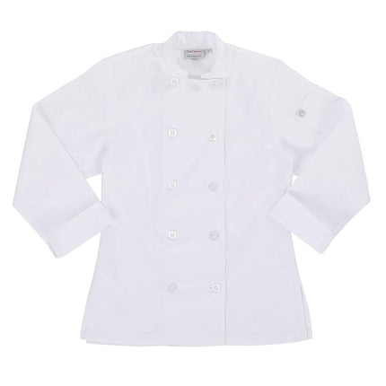 Chef Works B499-S Women's Le Mans Chefs Jacket, Small, White