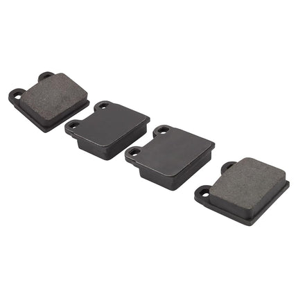 QUALITY-BUILT Premium Semi-Metallic Rear Brake Pads 1001-0030M Compatible with 1963-2004 Alfa Romeo/BMW/Opel/Porsche/Saab/Volkswagen (1800, 2.8 Bavaria, 2500, 2800, 2800CS, 3.0CS, 3.0CSi,3.0CSL)