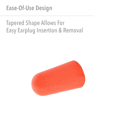 Honeywell Howard Leight HL400LPFREFILL X-Treme Earplug Dispenser Refill, 400 Pairs, Orange
