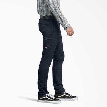 Dickies Men's Skinny Fit Work Pants, Dark Navy, 38W x 30L