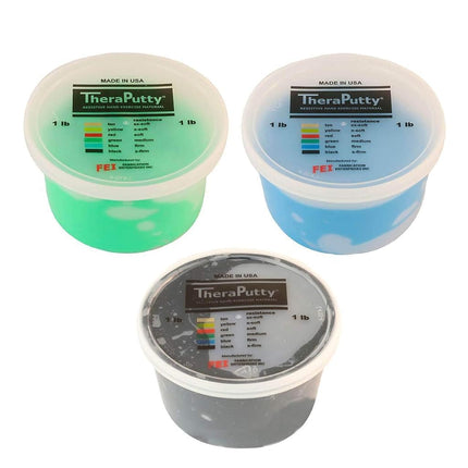 CanDo TheraPutty Standard Exercise Putty, Blue: Firm, 1 lb