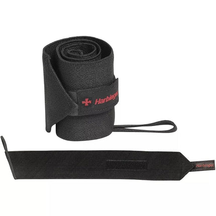 Harbinger Pro 20-Inch WristWraps with Thumb Loop f