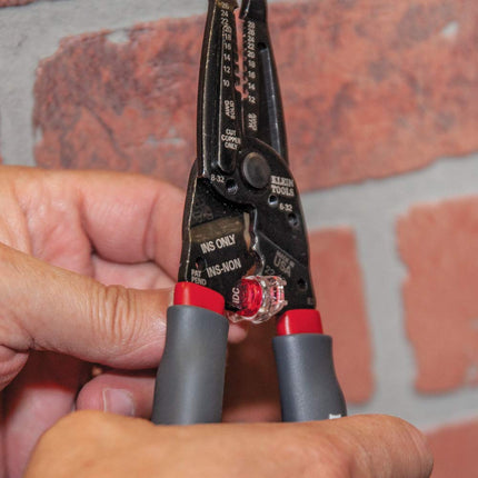 Klein Tools 1019 Klein Kurve Wire Stripper/Crimper/Cutter for B and IDC Connectors, Made in USA, Terminals, More