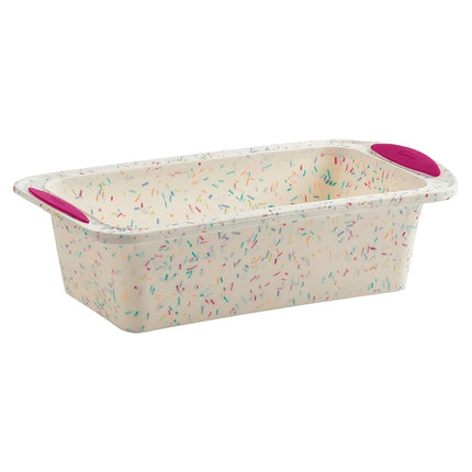 Trudeau Structure Loaf Pan Silicone Bakeware, Medi