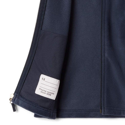 Columbia Chaleco polar Steens MTN para niños pequeños, azul marino universitario, 4T
