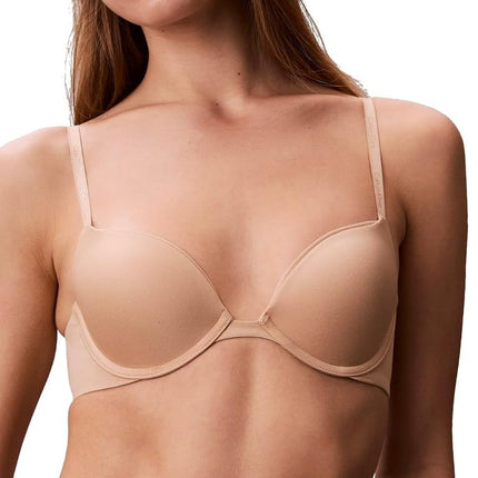 Calvin Klein Women's Constant Push Up Plunge Bra, 