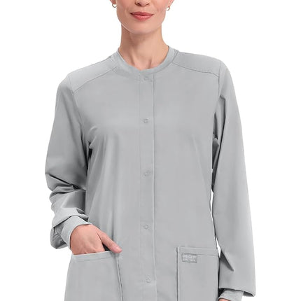 Cherokee Snap Front Workwear Originals Scrub Jacke