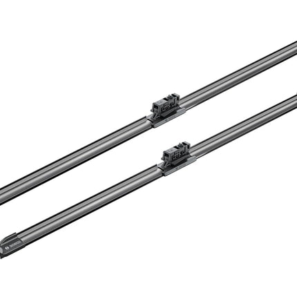 Bosch Wiper Blade Aerotwin A242S, Length: 600mm/550mm – Set of Front Wiper Blades - Only for Left-Hand Drive (EU)