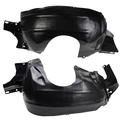 TRQ Front Inner Fender Liner Set Compatible with 1