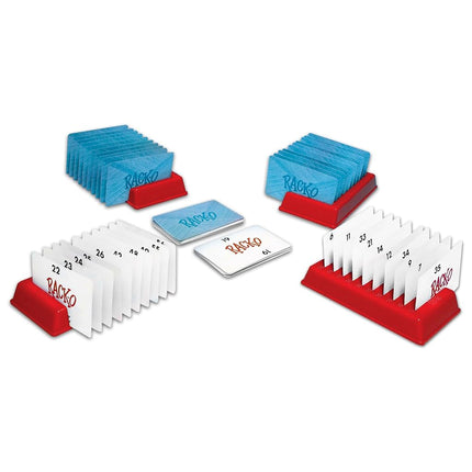Rack-O Retro Game by Winning Moves Games USA, Classic Tabletop Game Enjoyed by Families Since the 1950's! Ages 8+, 2-4 Players (6122)