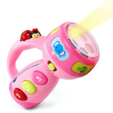 VTech Spin and Learn Color Flashlight - Pink - Onl