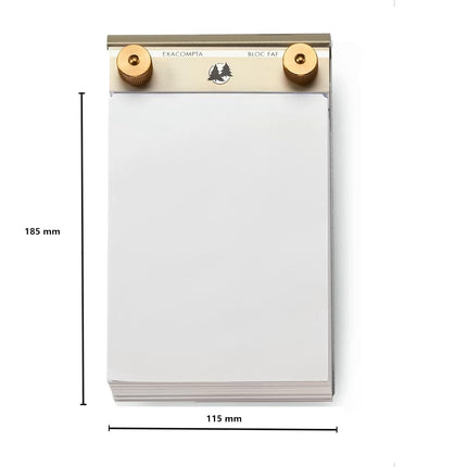 Exacompta Desk Pad FAF Refillable 17x10 cm Format No. 2
