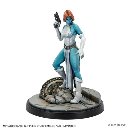 Atomic Mass Games Marvel Crisis Protocol Miniatures Beast and Mystique