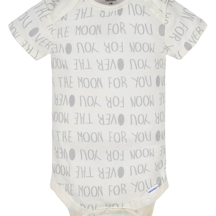 Gerber 8 Pack Baby Girls' Bear Short Sleeve Onesies® Bodysuits