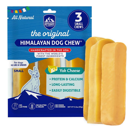 Himalayan Dog Chew Original Yak Cheese Dog Chews, 