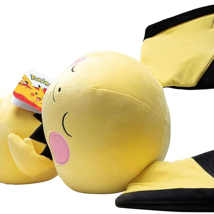 Pok�mon Pichu Sleeping Plush - 18-Inch Premium Plush in Sleeping Pose