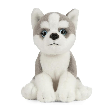 Living Nature Soft Toy - Plush Husky Puppy (16cm)