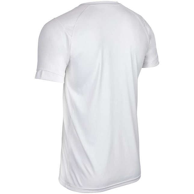 CHAMPRO Boys' Attacker Youth Soccer Jersey White, White