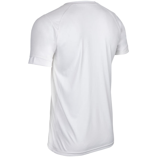 CHAMPRO Boys' Attacker Youth Soccer Jersey White, White