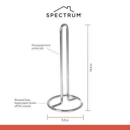 Spectrum 41070 Euro Paper Towel Holder