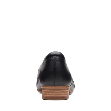 Clarks Women's Juliet Palm Loafer, Black Leather, 7 UK