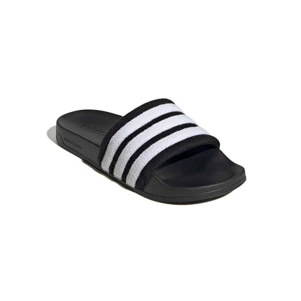 adidas Unisex ADILETTE NOSHOWER SLIDES, core black/ftwr white/ftwr white, 12 UK