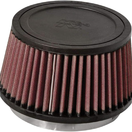 K&N Universal Clamp-On Air Filter: High Performance, Premium, Replacement Engine Filter: Flange Diameter: 4.5 In, Filter Height: 3.25 In, Flange Length: 0.625 In, Shape: Round Tapered, RU-3110