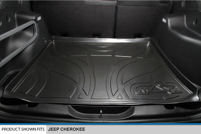 MAXLINER All Weather Cargo Liner Floor Mat Black for 2014-2019 Jeep Cherokee