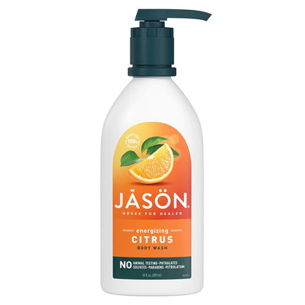 JASON Citrus Energizing Body Wash, For a Gentle Fe