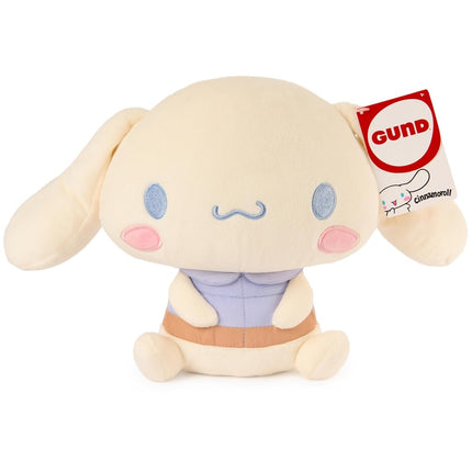 GUND Sanrio Cinnamoroll 10-Inch Plush Toy with Camping Outfit for Ages 1+