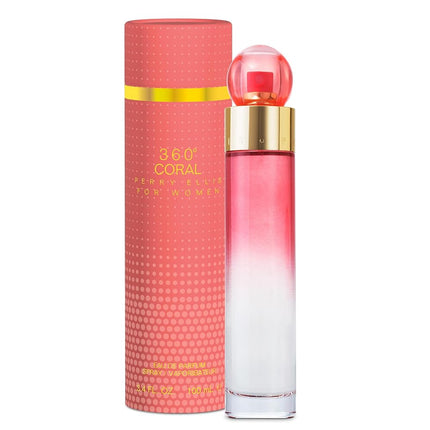 Perry Ellis 360 Coral for Women Eau De Parfum, 3.4