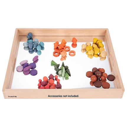 tickit Wooden Mirror Tray