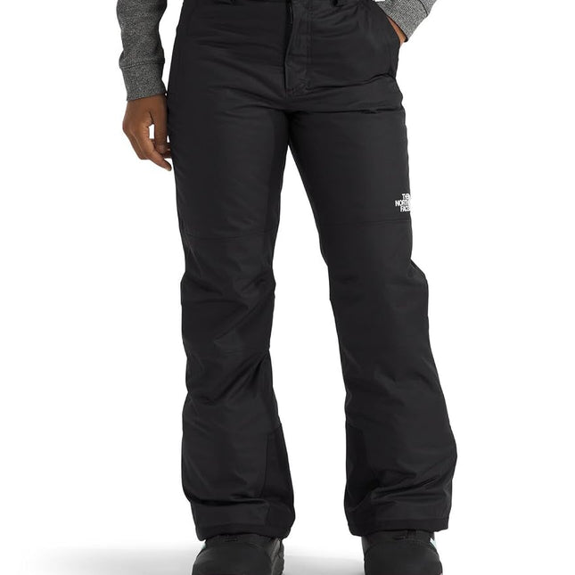 The North Face Girls' Freedom Insulated Pant | Waterproof Snow Pants for Ski & Snowboard, Ankle Gaiters, Adjustable Waist, TNF Black, XX-Large