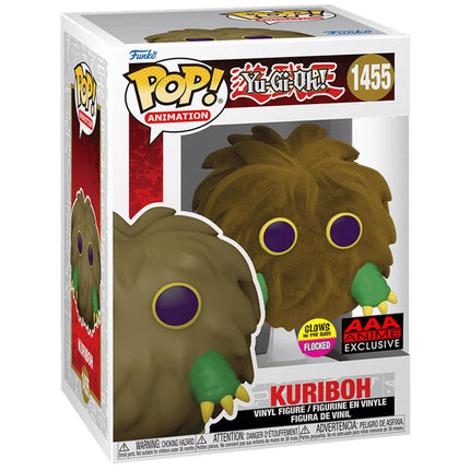 Funko Pop Yu Gi Oh Kuriboh Flocked #1455 Pop Exclu