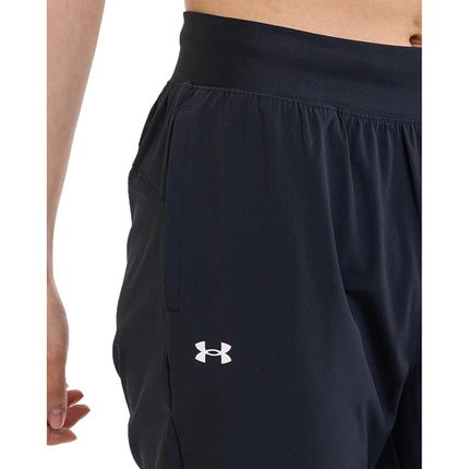 Under Armour Women's ArmourSport High Rise WVN PNT Shorts Black