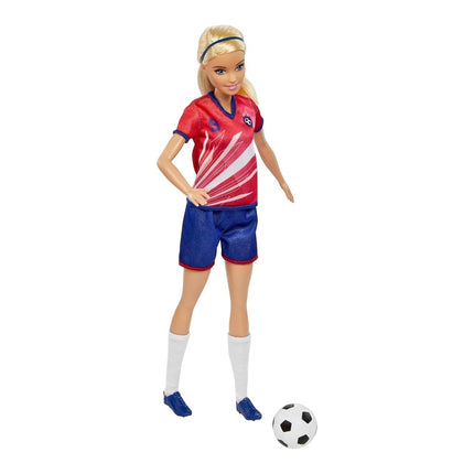 Barbie Careers Soccer Player Doll and Themed Fashions