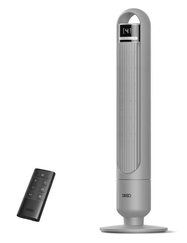 Dreo Tower Fan for Bedroom, 90° Oscillating Fan, S