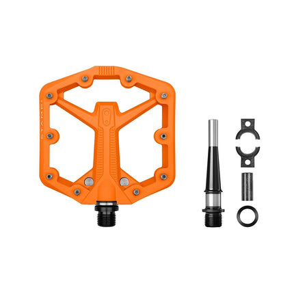 Pedal de MTB Crankbrothers Stamp 1 Versión 2, Naranja Pequeño