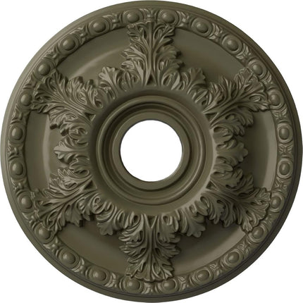 Ekena Millwork CM18GAPTF Granada Ceiling Medallion, Painted Turtle
