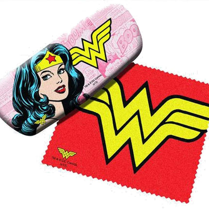 Estuche y limpiador de gafas de Wonder Woman de Spoontiques