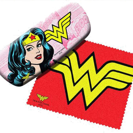 Spoontiques Wonder Woman Eyeglass Case and Cleaner