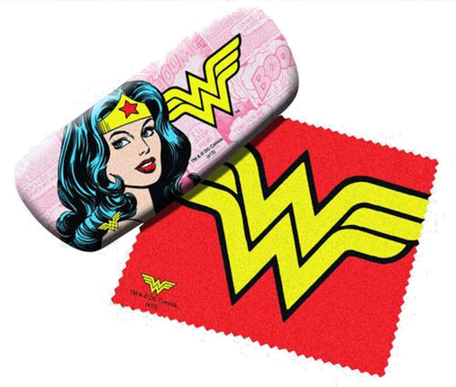 Spoontiques Wonder Woman Eyeglass Case and Cleaner
