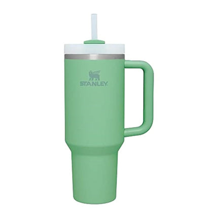Vaso térmico aislado al vacío de acero inoxidable Stanley Quencher H2.0 FlowState con tapa y pajita para agua, té helado o café, batidos y más