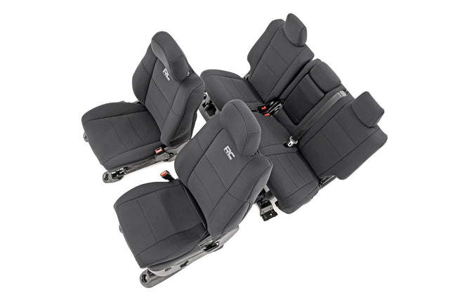 Rough Country Neoprene Seat Covers for 2011-2022 J