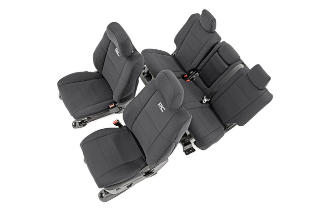 Rough Country Neoprene Seat Covers for 2011-2022 J