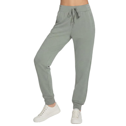 Skechers Women's Cozy Luxe Jogger, Green, XS