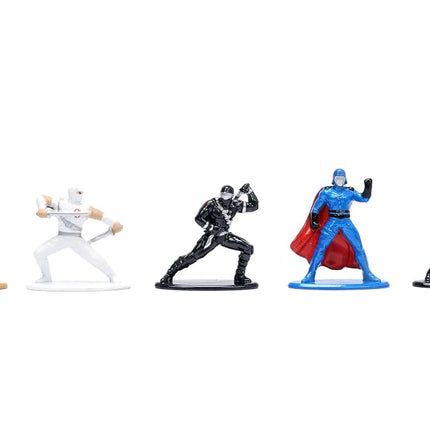 Jada Toys G.I. Joe 1.65" 18-Pack Die-cast Figures, Toys for Kids and Adults, 32913