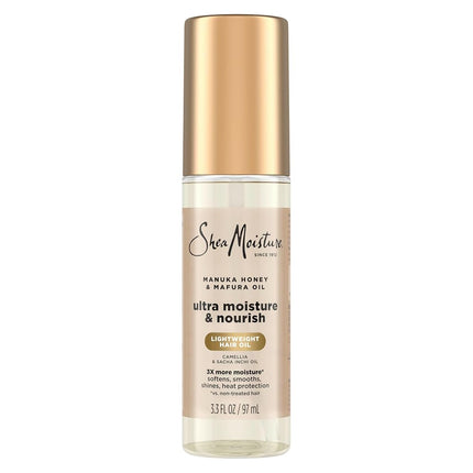 SheaMoisture Manuka Honey & Mafura Oil Hair Oil, H