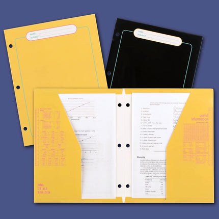Mead Trapper Keeper Binder, Retro Design, 1" Binder Includes 2 Folders and Extra Pocket, Metal Rings and Spring Clip, Secure Storage, Glow, School Supplies (260038FM-ECM)