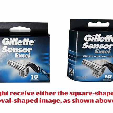 Gillette Sensor Excel-50 Count (5 x 10)